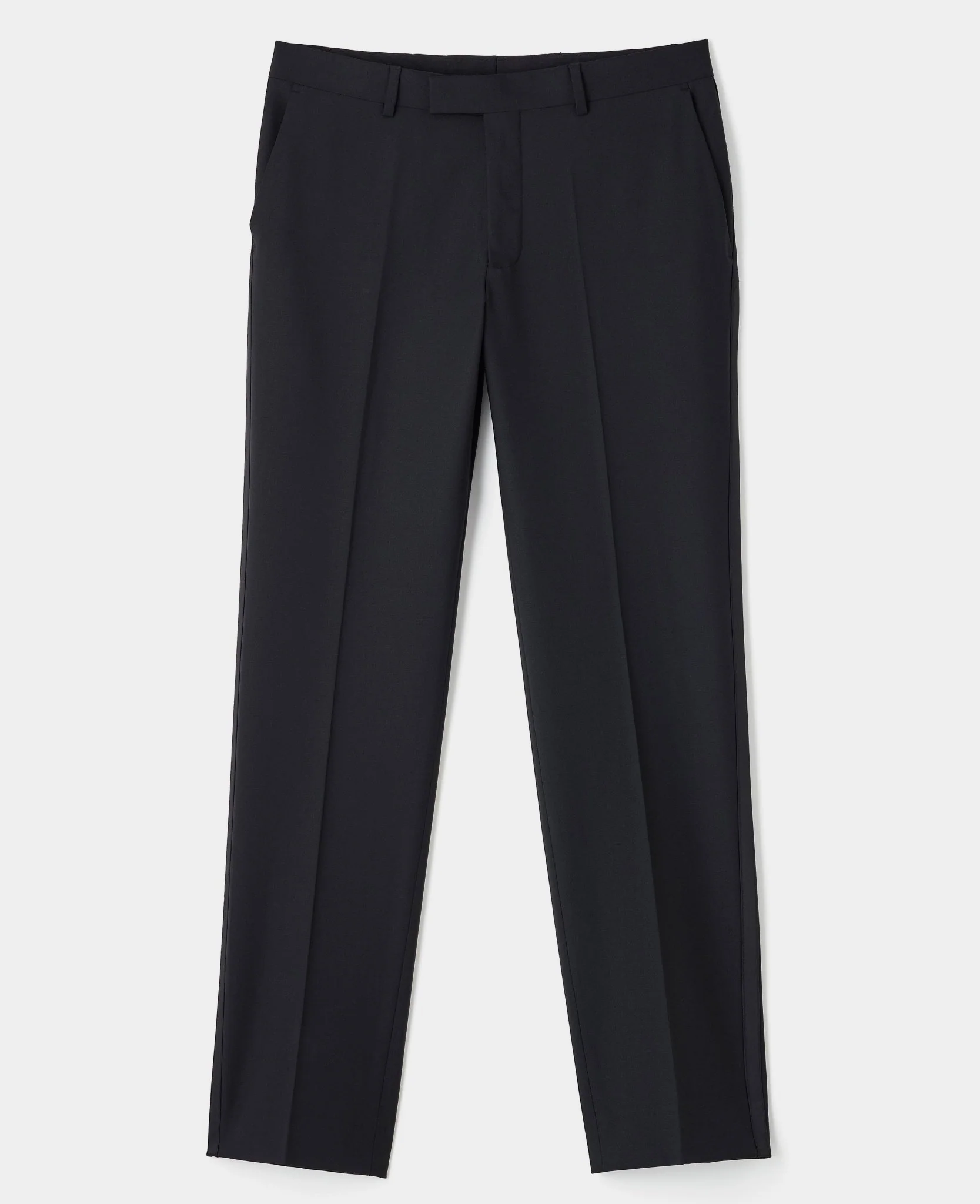 Black Wool Blend Tailored Dinner Suit - Image 7